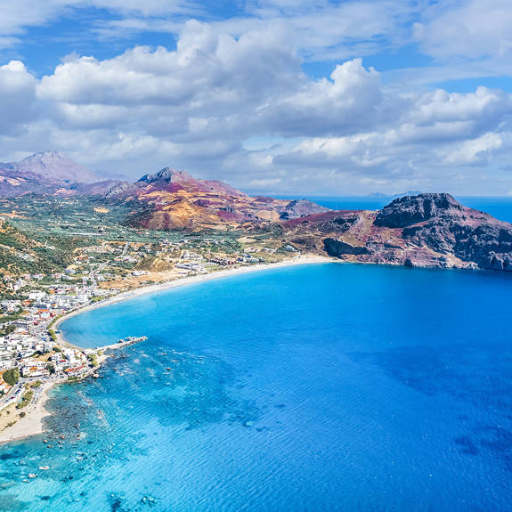 Plakias beach crete
