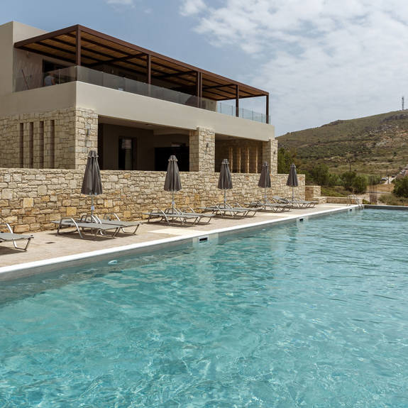 swimming pool in plakias resorts in rethymno crete