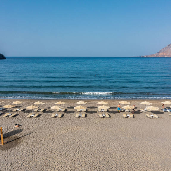 Plakias Resort Rethymno Crete Beach front with change room