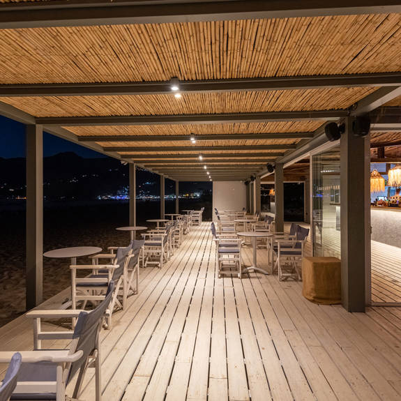 Plakias Resort Rethymno Beach Bar night view