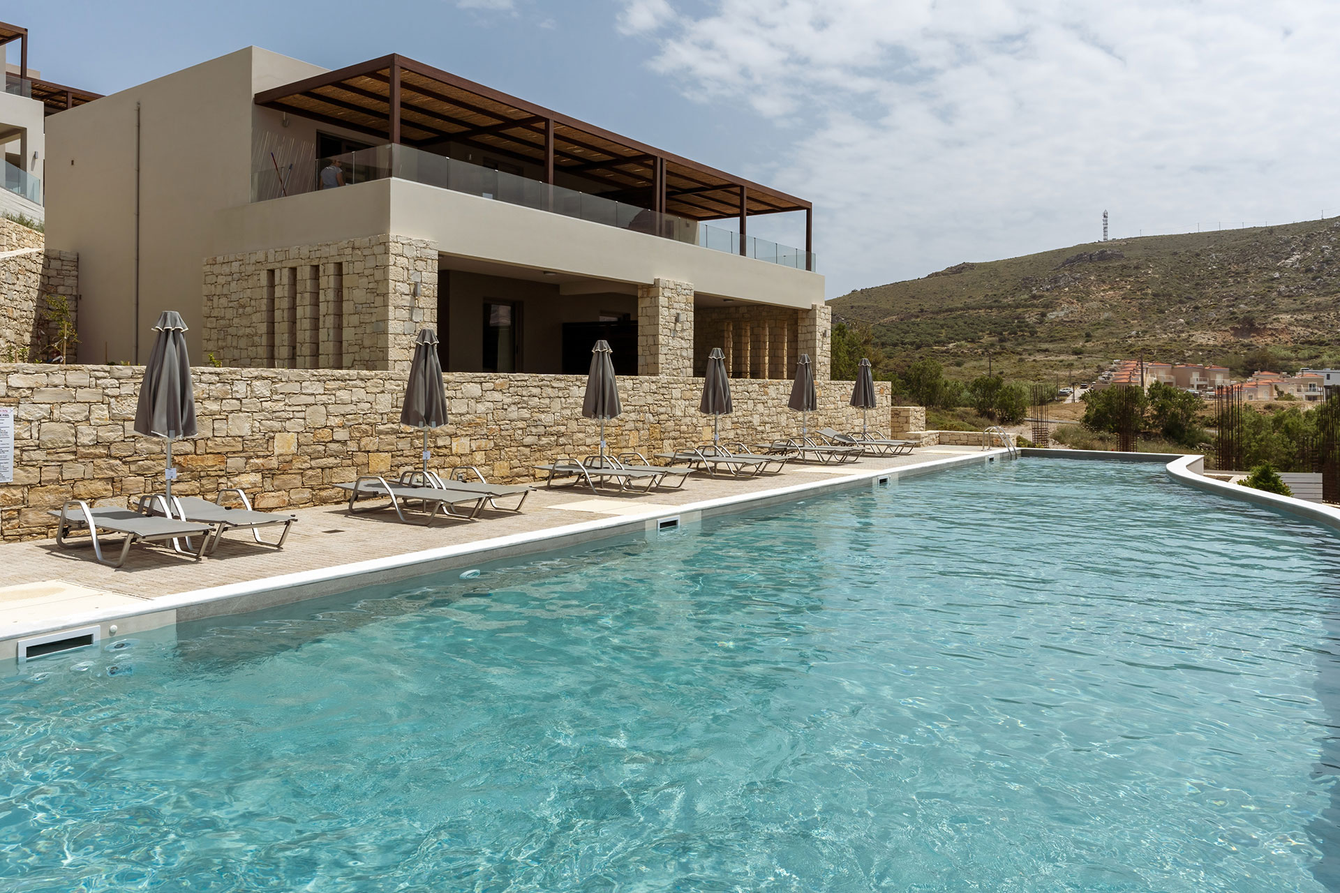 swimming pool in plakias resorts in rethymno crete