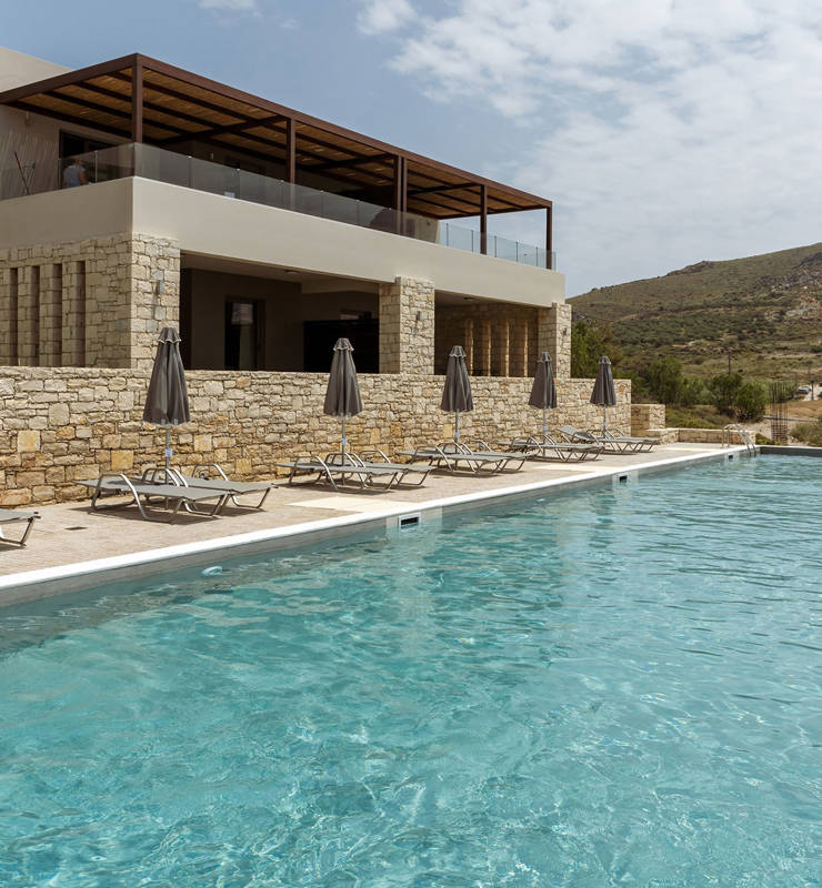 swimming pool in plakias resorts in rethymno crete