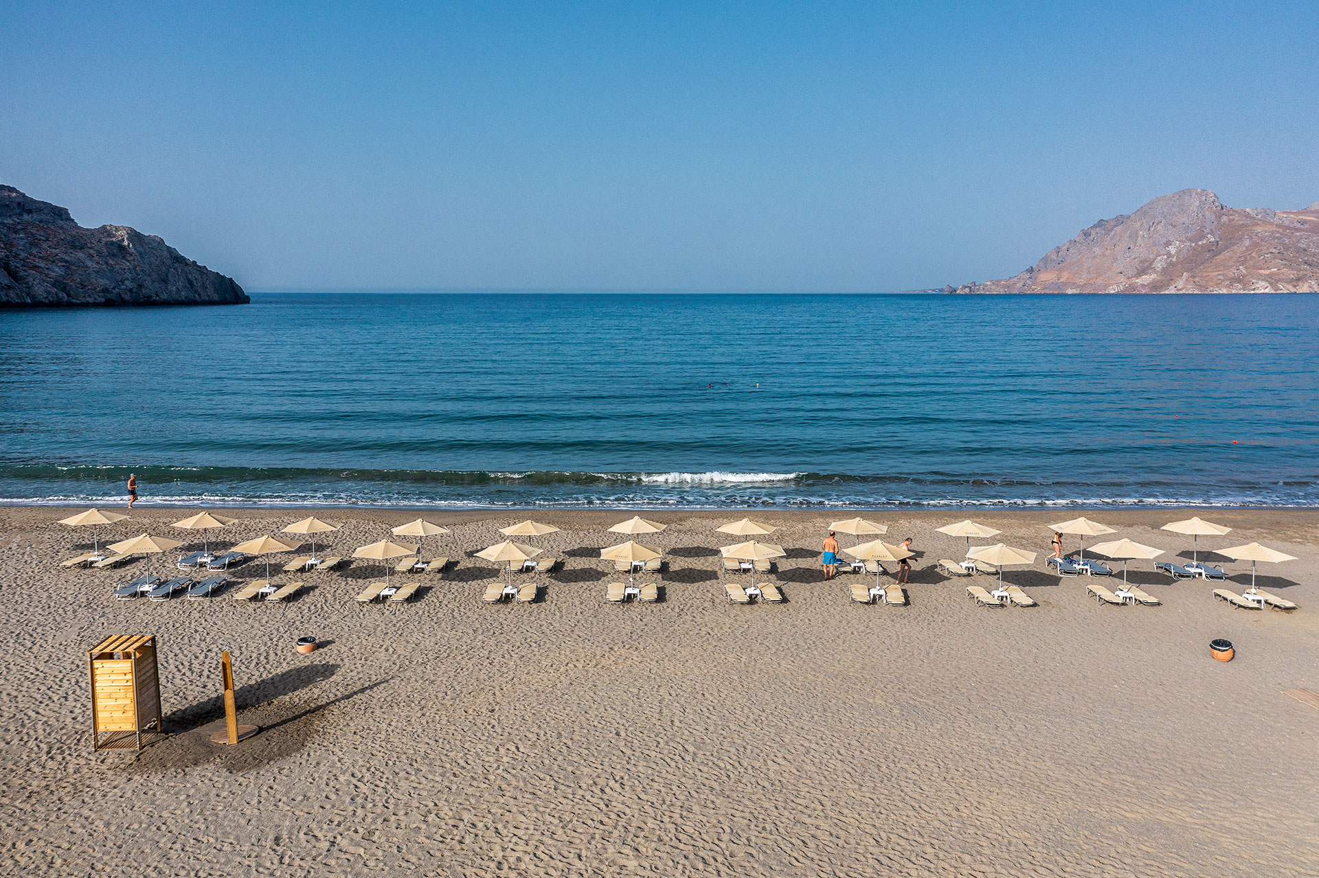 Plakias Resort Rethymno Crete Beach front with change room